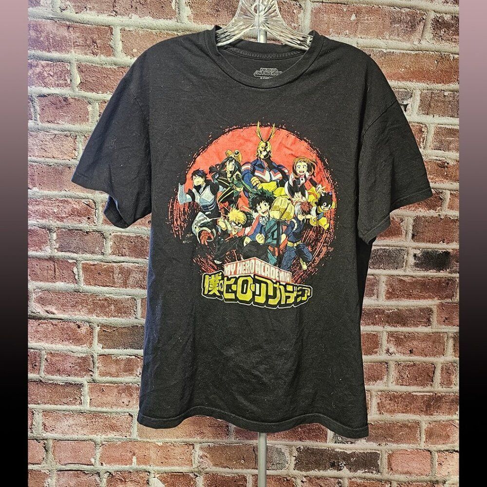 Unisex FUNIMATION My Hero‎ Academia T Shirt Tee Large